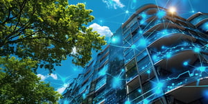 digital net zero carbon building
